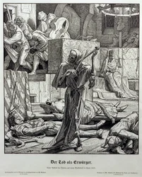 La Mort en assassin, 1851